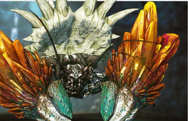 怪物猎人OL葵盾蟹图鉴_怪物猎人大名盾蟹