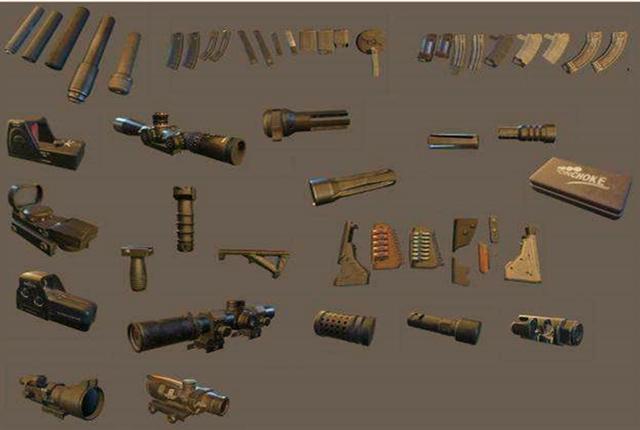 《绝地求生》三大特殊配件介绍1