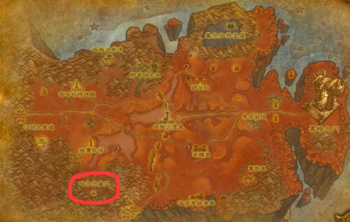 魔兽世界哈尔什巢穴在哪1