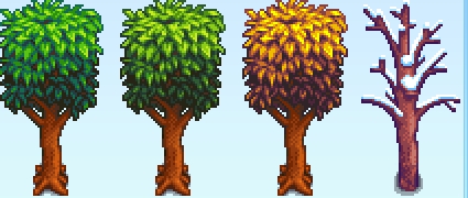 星露谷物语冬天树怎么区分1