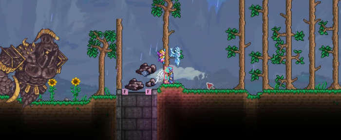 泰拉瑞亚灾厄大地元素怎么打3