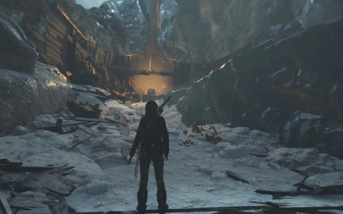 古墓丽影崛起冰洞怎么过去1