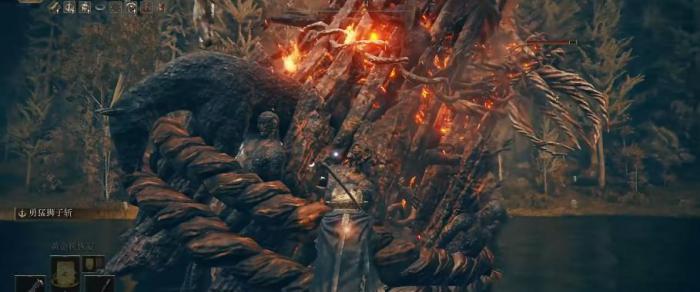 艾尔登法环如何打火锅巨人1