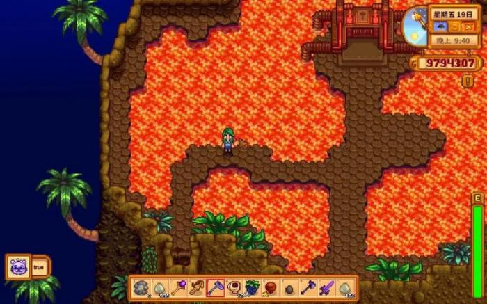 星露谷物语姜岛神庙怎么进3