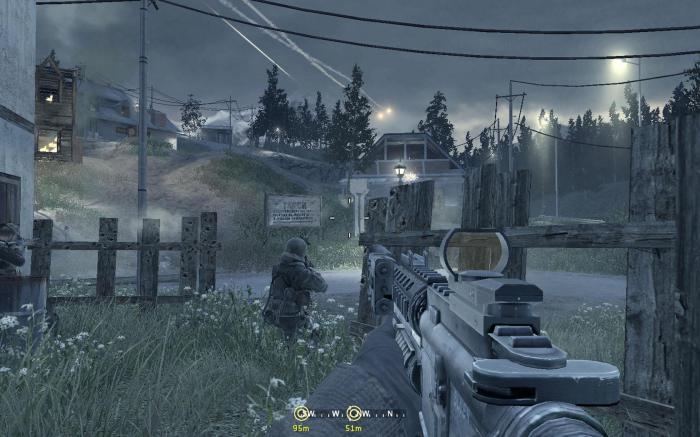 使命召唤4有几个章节啊怎么过1