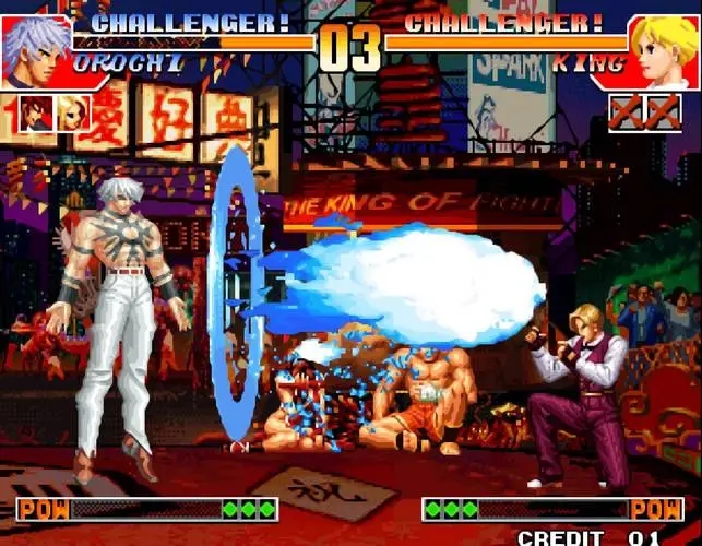 拳皇97人物怎么跑起来1