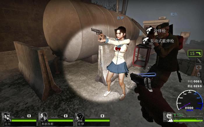 求生之路2怎么丢油桶到楼上1