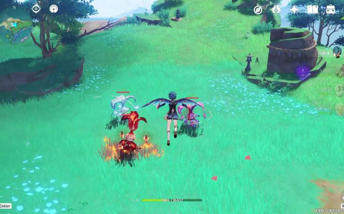 原神炽热骗骗花怎么打2