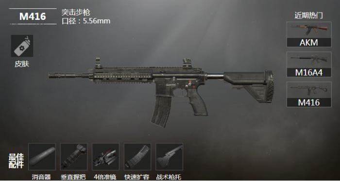 绝地求生m416用什么子弹3