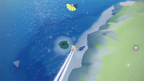 光遇喷泉小岛怎么出去2