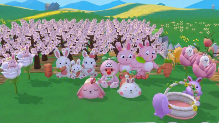 摩尔庄园眼镜白兔怎么生小兔2