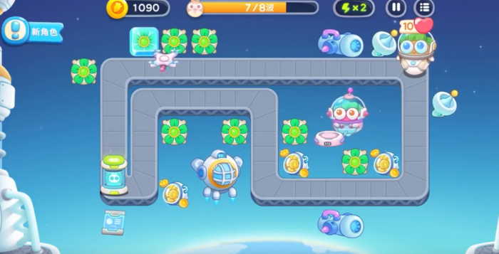 保卫萝卜4太空穿越5怎么过2