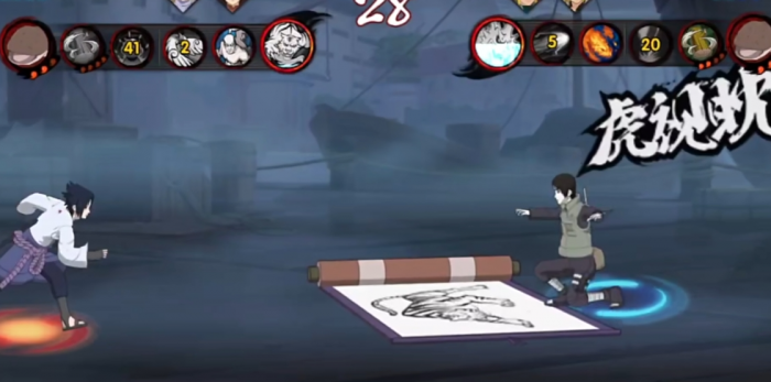 火影忍者怎么玩忍战佐井1