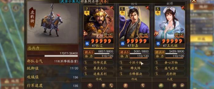 三国志战略版王元姬怎么用厉害3