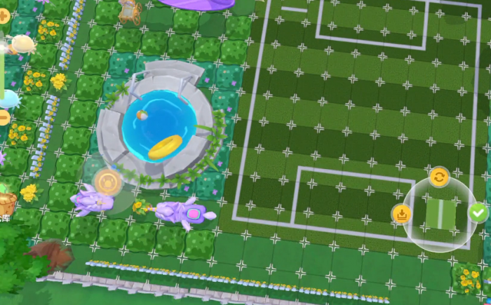 摩尔庄园足球场草坪怎么铺2