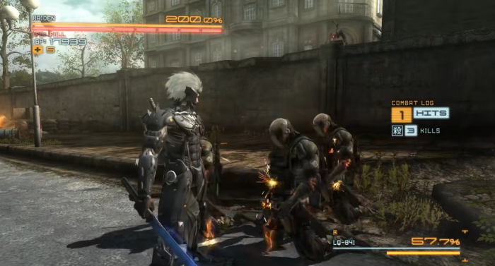 合金装备崛起复仇刃狼怎么打2