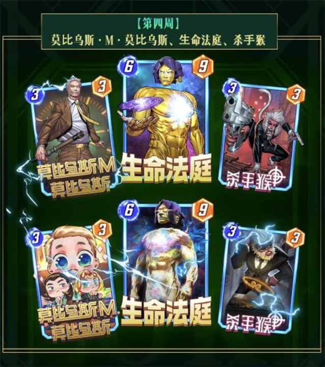 漫威终极逆转11月第四周焦点宝箱抽取建议2