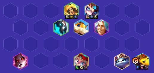 金铲铲之战赌小法阵容怎么搭配7