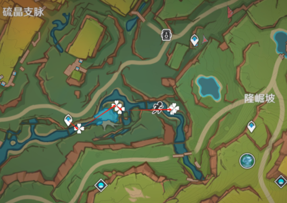 原神5.0青蜜莓采集路线是什么2