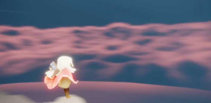 光遇粉红云怎么穿过去1