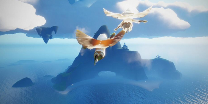 光遇怎么飞到山顶2