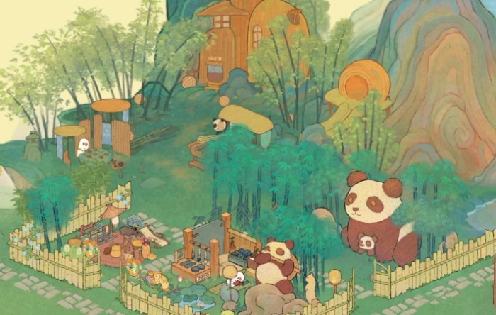 桃源深处有人家灯笼架哪里来1