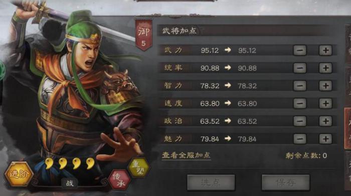 三国志1中的武将属性有哪些2