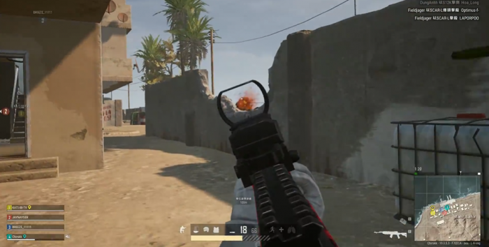 绝地求生sks如何打出全自动1