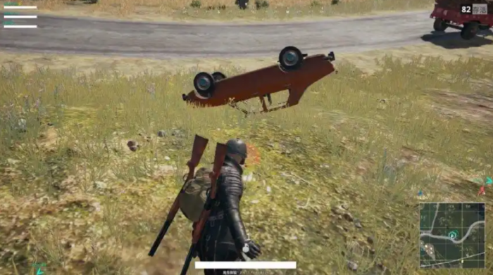 绝地求生怎么扔空爆1