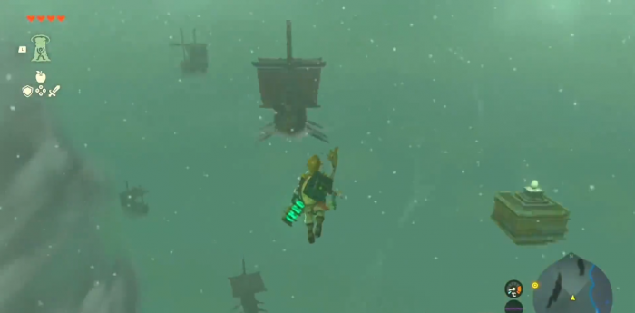 塞尔达传说王国之泪云海怎么上去1