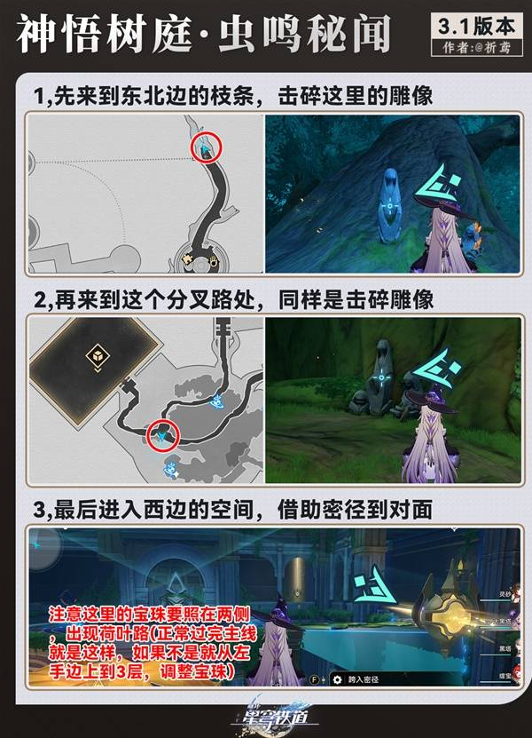 崩坏星穹铁道永夜呓语密林神悟树庭宝箱收集攻略15