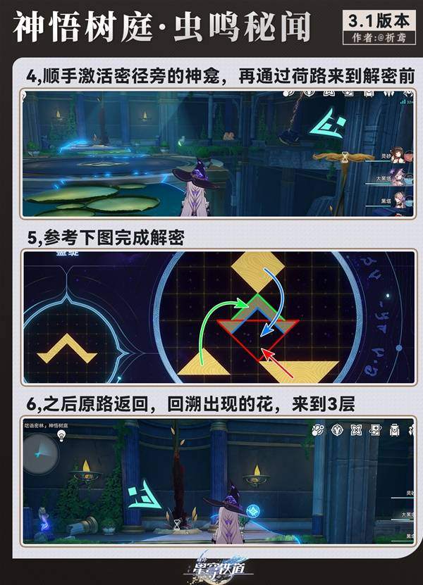 崩坏星穹铁道永夜呓语密林神悟树庭宝箱收集攻略16