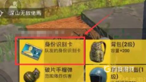 和平精英身份卡在哪?4