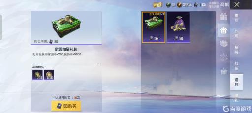 和平精英家园装饰币可以购买吗?3