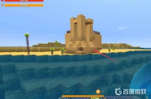 迷你世界怎么找到沙漠神殿?4