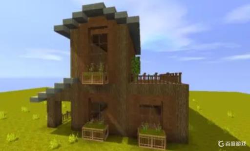 迷你世界木头小别墅的格子是几乘几?5