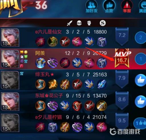 王者荣耀16的评分是满分吗?2