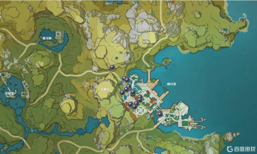 原神哪里有琉璃百合?3