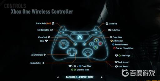 阿克汉姆骑士蝙蝠车遥控器是哪个键?2