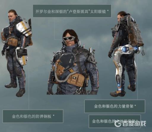 死亡搁浅力量骨架金银有什么区别?2