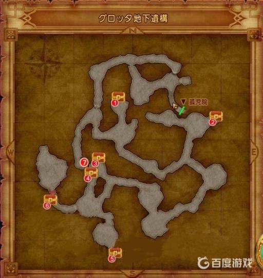古洛塔地下遗迹地区的宝箱怪分布在哪里?1