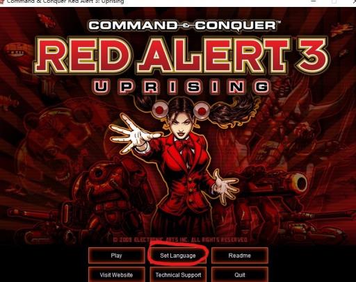 EA红警3怎么设置中文?4