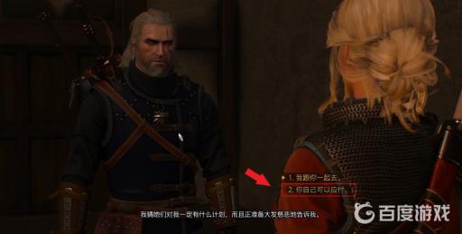 巫师3希里完美结局对话选择?4