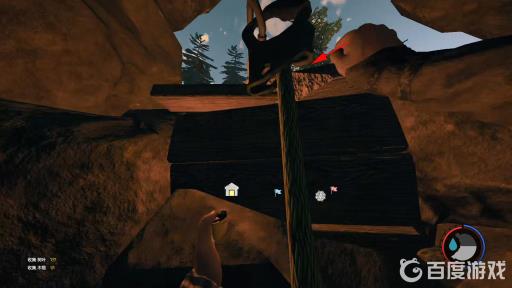 森林天坑怎么上去没有登山镐?14