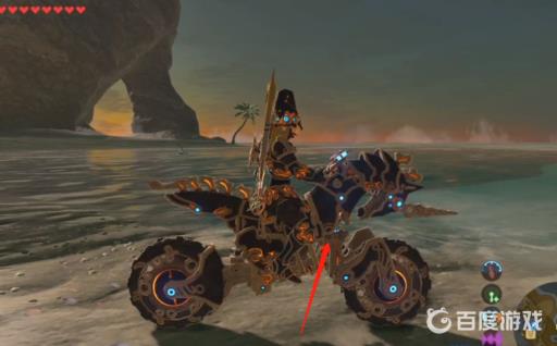 塞尔达普通模式能拿摩托车吗?3