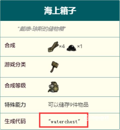 饥荒箱子代码有哪些?6