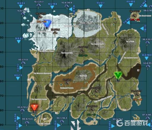 方舟孤岛10个矿洞位置?2