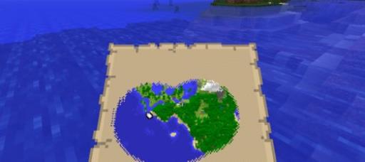 我的世界空的定位器地图怎么用?5