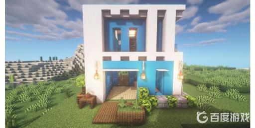 我的世界小别墅怎么做?27