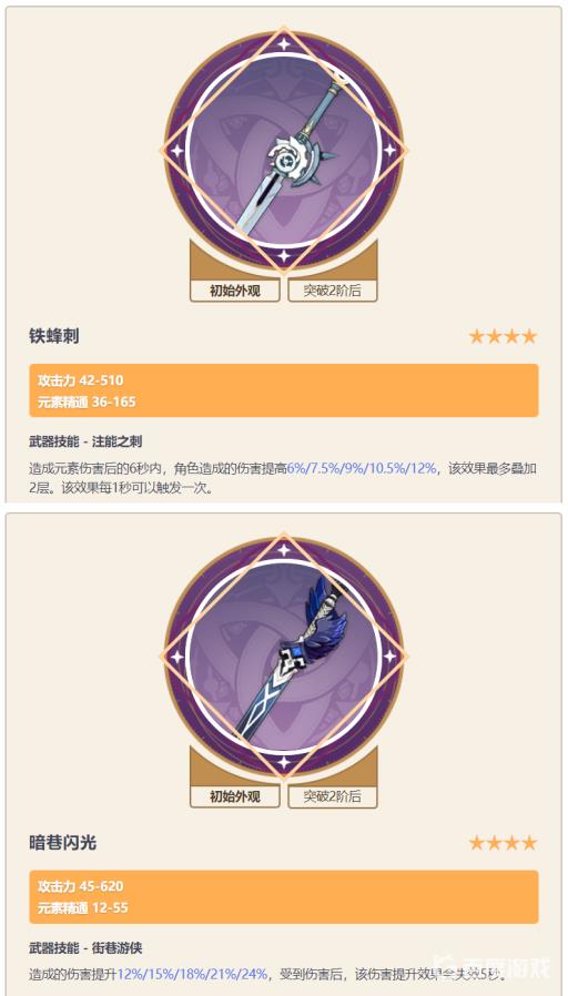 原神3.1阿贝多四星武器推荐排行什么样?5